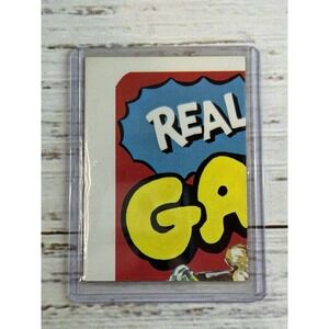 WACKY PACKAGES 1976 1977 16th SERIES 16 REAL GARBAGE PUZZLE T/L NMMT/MINT